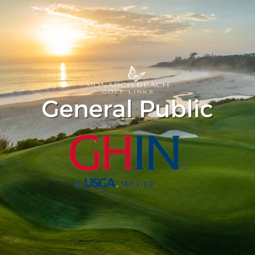GHIN Handicap: General Public