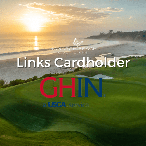 GHIN Handicap: Links Cardholders